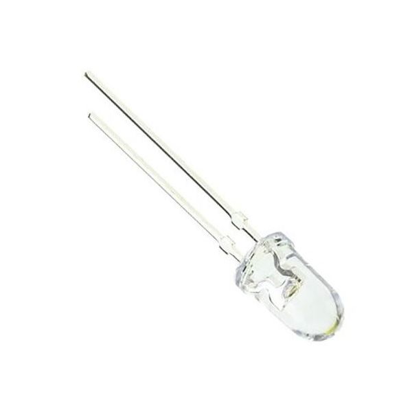 日亜化学工業 日亜 可視光LED 白 5 mm (Tー1 3/4)1袋(5個入) NSPW500GS-K1 1袋(5個)（直送品）