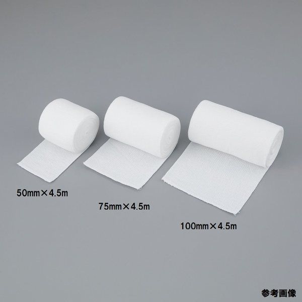 大和工場 純綿弾力ホータイ(バリュータイ)50mm×4.5m 1箱(6巻入) 446114 1箱(6巻) 8-9609-11（直送品）