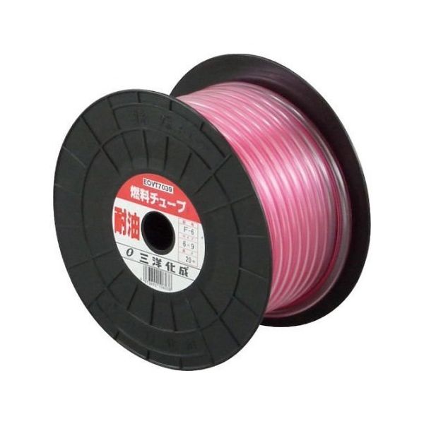 三洋化成 耐油燃料チューブ6×9(Fー6) 20m F-6 1巻 61-3356-55（直送品）