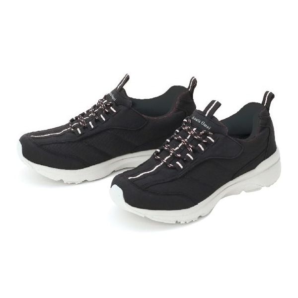 阪神素地 羽マジックシューズ 婦人 ブラック 23.5cm LE3950 1足 67-5761-71（直送品）