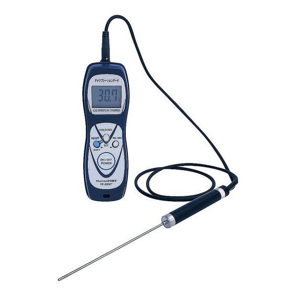 サーモポート ハンディ温度計 CALサーモ 標準センサ付 TP-500KT(TR) 1個 67-5737-64（直送品） 31,928円