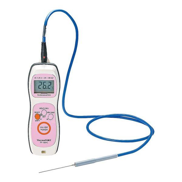 サーモポート 真空調理用温度計 サニタリーサーモ TP-150VC(TR) 1個 67-5737-66（直送品）