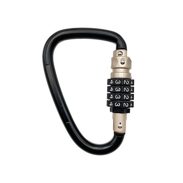 アイガーツール アイガーソリッドカラビナロック ゴールド 67-5755-56 1個（直送品）