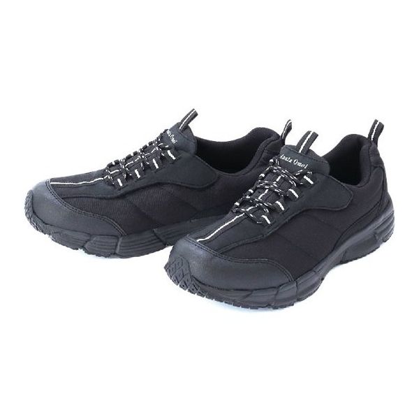 阪神素地 羽マジックシューズ 紳士 ブラック 25.0cm ME2950 1足 67-5761-58（直送品）