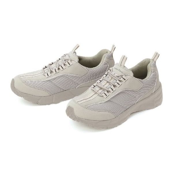 阪神素地 羽マジックシューズ 紳士 グレー 24.5cm ME2950 1足 67-5761-63（直送品）