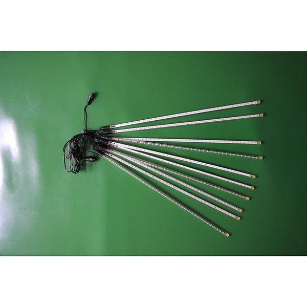 アズワン LED流れ星ライト 3528型 720球 60cm×10本 白 67-6595-42 1式（直送品）