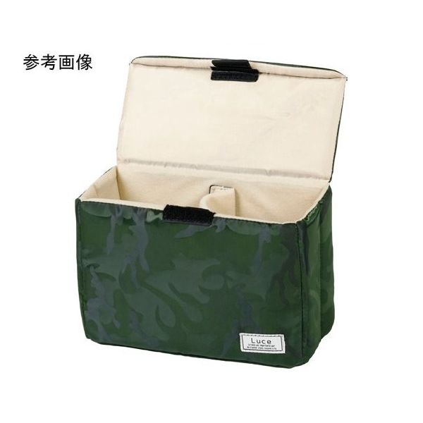 ケンコー・トキナー Luce インナーボックス Sサイズ グリーンカモフラージュ AOS-LU1IBS-GRCF 1個 67-6438-93（直送品）