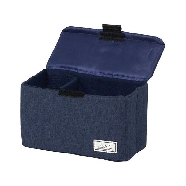 ケンコー・トキナー Luce インナーボックス Sサイズ ミッドナイトブルー AOS-LU1IBS-MBL 1個 67-6438-97（直送品）