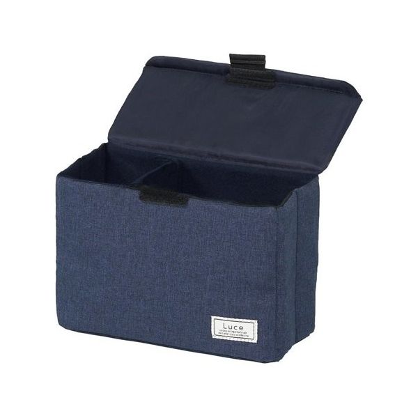 ケンコー・トキナー Luce インナーボックス Mサイズ ミッドナイトブルー AOS-LU1IBM-MBL 1個 67-6439-04（直送品）