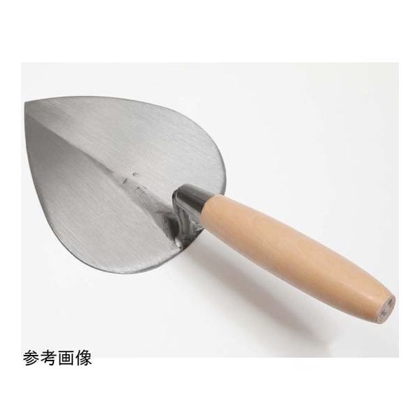東京西勘 桃型レンガ鏝(鋼)#1 67-6580-74 1個（直送品）