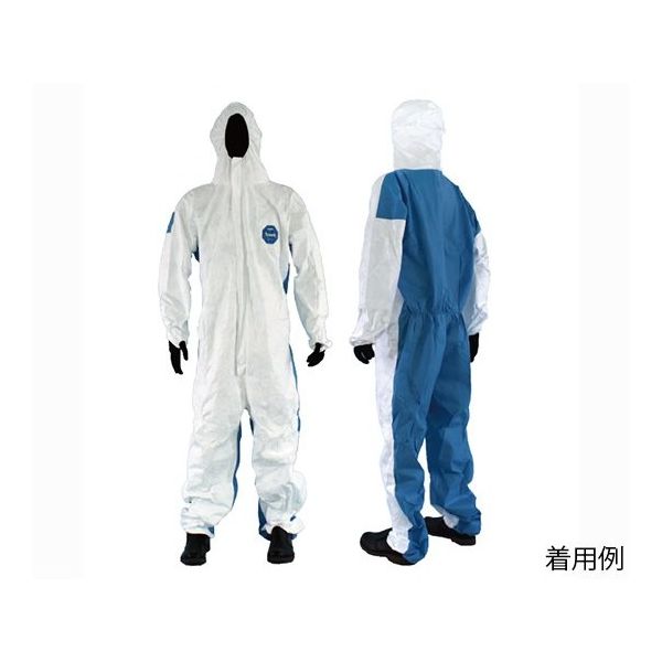 旭・デュポン フラッシュスパン プロダクツ タイベック デュアル続服 XL 25着入 400D-XL 1箱(25着) 67-6600-99（直送品）