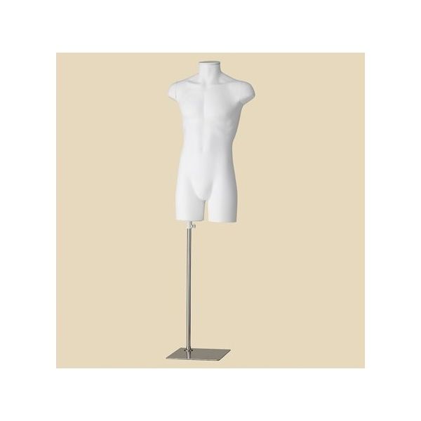 アズワン PP製 紳士トルソー M 白 67-6609-32 1個（直送品）
