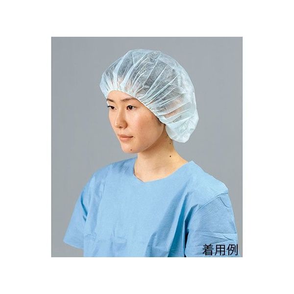 イワツキ メディカルキャップ グリーン 100枚入 CN-60G 1箱(100枚) 67-6667-07（直送品）