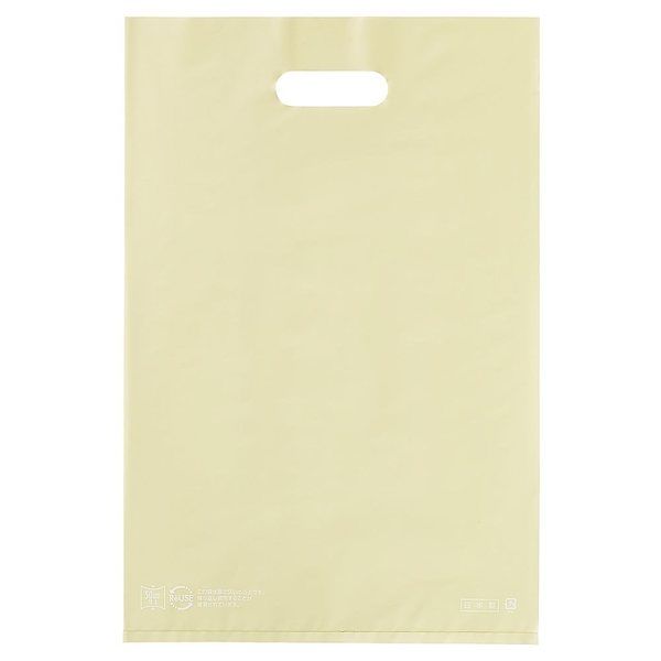 アズワン ポリ袋ハー ド型 アイボリー 30×45cm 厚み表記入 1000枚 67-6871-29 1セット(1000枚)（直送品）