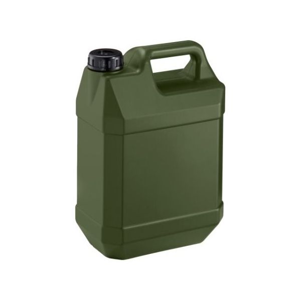 瑞穂化成工業 扁平缶 4L ノズル無 モスグリーン 0185MG 1個 67-6874-71（直送品）