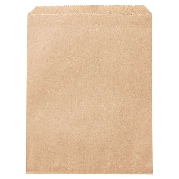 アズワン 平袋 茶無地 未晒クラフト 18.4×23.5cm 200枚 67-6873-08 1セット(200枚)（直送品）