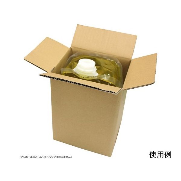瑞穂化成工業 SBケース4L スパウトバッグ 4L用ダンボール 03584 1枚 67-6874-50（直送品）