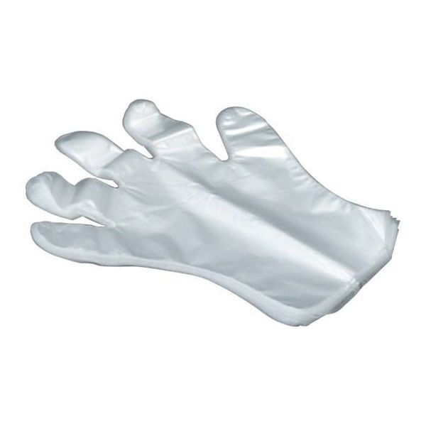 スギコ産業 強化ポリ手袋(100枚入)L 67-6902-21 1個(100枚)（直送品）