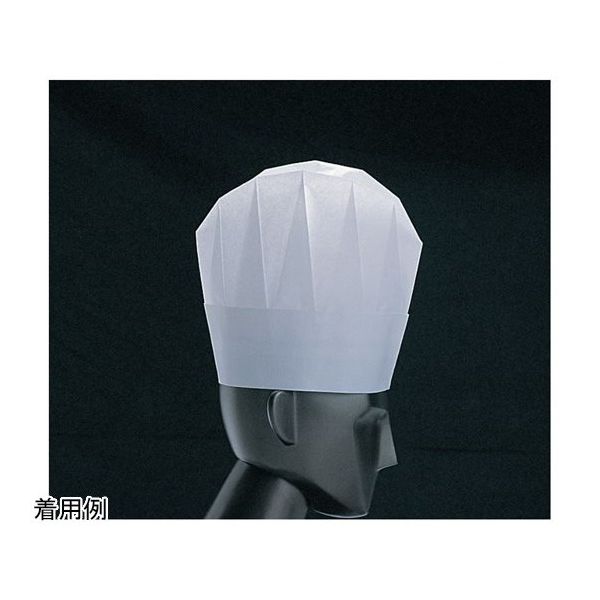 スギコ産業 コンチネンタルシェフハット(50枚入) 67-6899-37 1セット(50枚)（直送品）