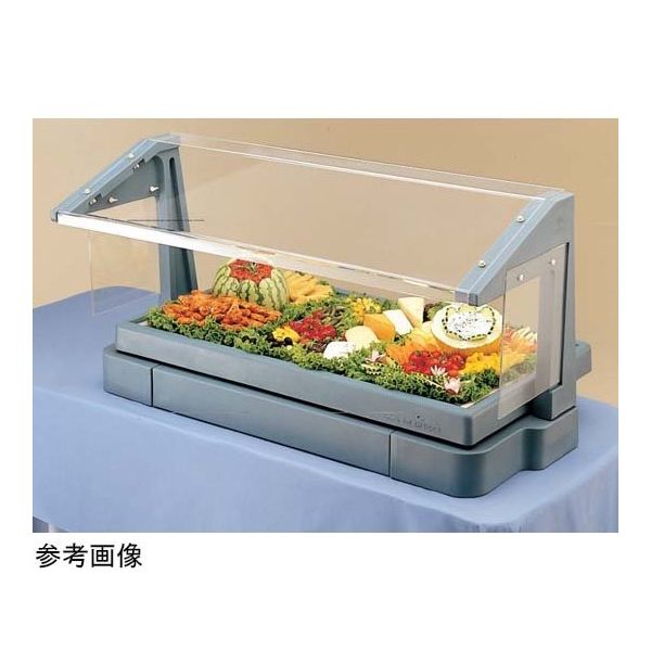 CAMBRO キャンブロ ビュッフェバー ネイビーブルー 1880×610×620mm BBR720 1個 67-6918-53（直送品）