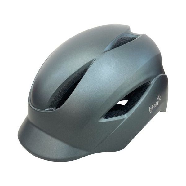 アズワン Foglia アーバンヘルメット ロングブリム ブラック 67-7161-21 1個（直送品） 5,034円
