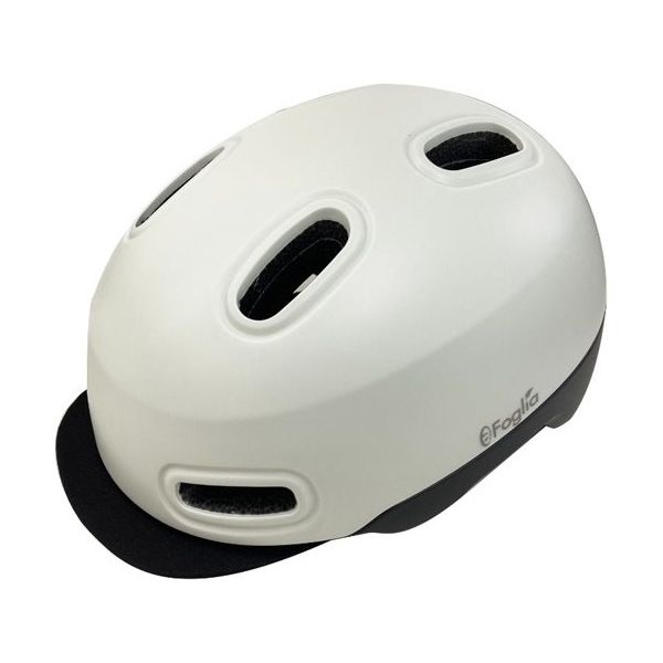 アズワン Foglia アーバンヘルメット ファブリックブリム オフホワイト 67-7161-24 1個（直送品）