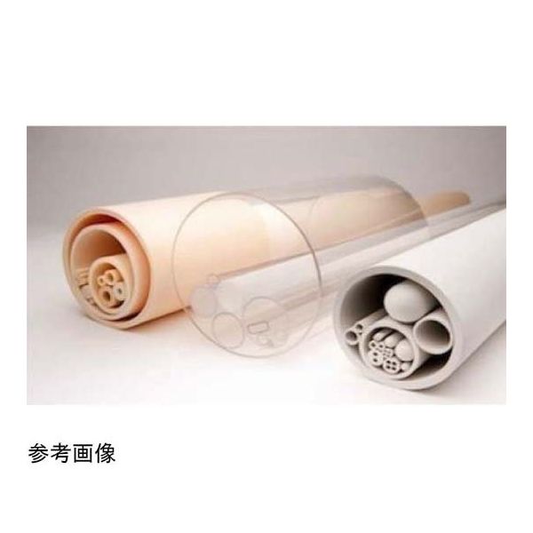 アズワン 石英炉心管 外径60/内径55/長さ800mm 67-7353-25 1本（直送品）