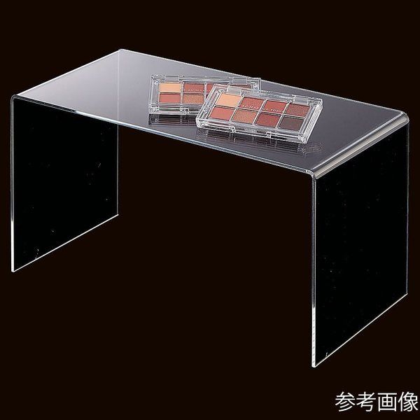 アズワン アクリルコの字型ディスプレイ 透明 幅30cm 2個組 67-7286-74 1セット(2個組)（直送品）