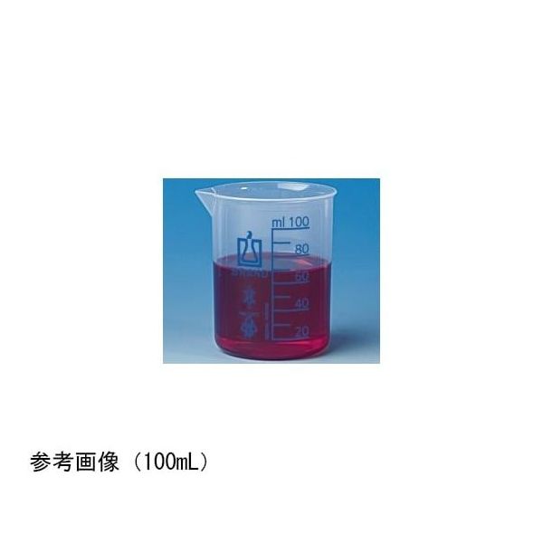 BRAND ビーカー 青目盛付き PP 1000mL 87620 1個 65-5705-70（直送品）