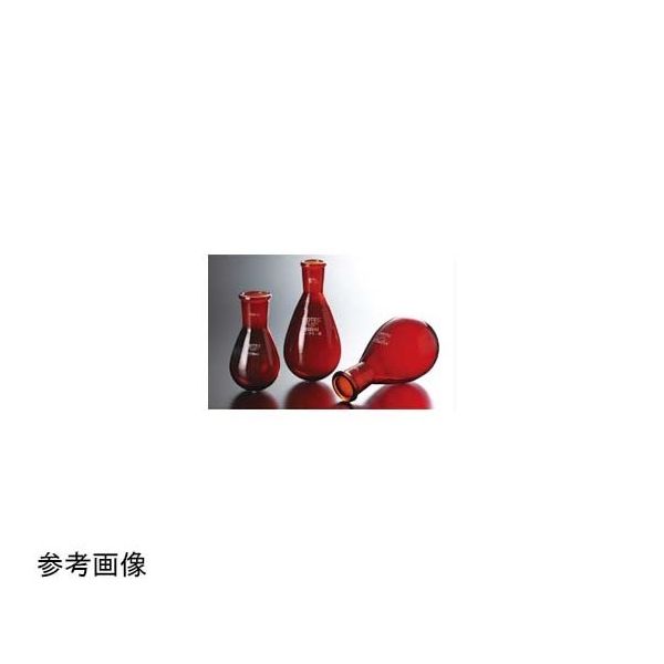 コスモスビード 茶茄子形フラスコ(ロータリー・透明摺)1L 24/40 1549-06-4 1個 65-6818-59（直送品）