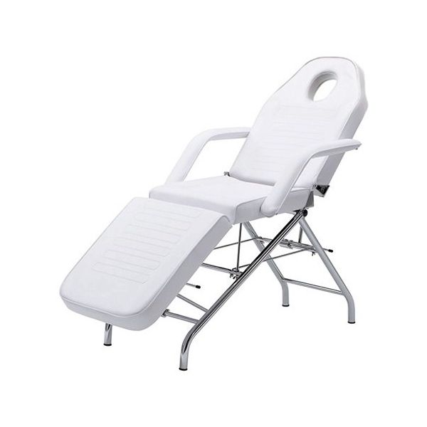 フィフティ・ヴィジョナリー フェイシャルベッド 有孔 ホワイト T-213B-WH 1台 65-6899-20（直送品）