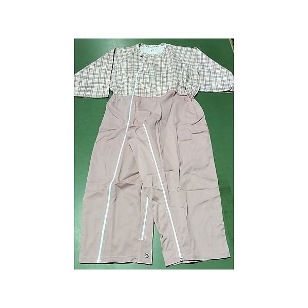 アズワン 介護つなぎ ピンク LLサイズ 10枚入 68-4096-50 1箱(10枚)（直送品）