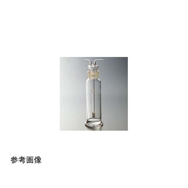 コスモスビード ガス洗浄瓶(円筒フィルター付)500mL 透明摺 18324 1個 65-6839-03（直送品）