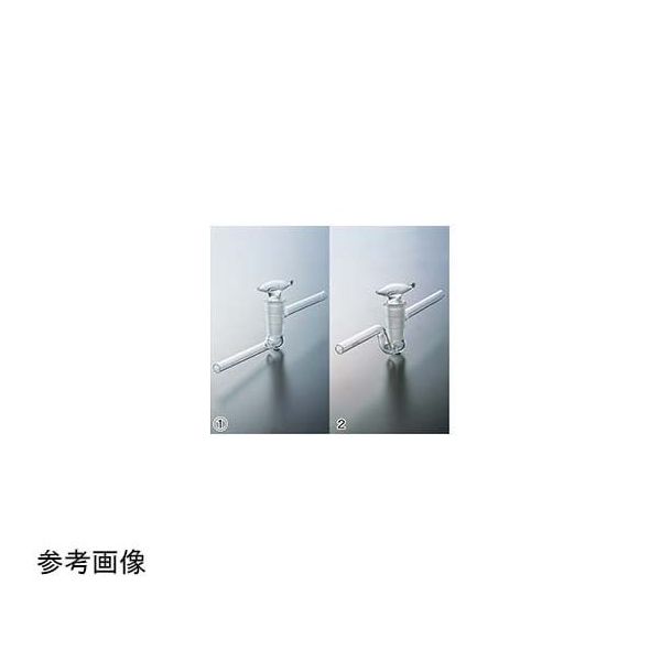 コスモスビード 高真空分岐コック (2)タイプ φ18 29 42492 1個 65-6842-08（直送品）