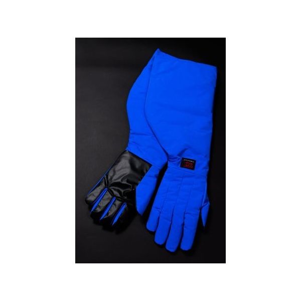 アイシス クライオグローブ(R)グリップ完全防水ブルーショルダータイプ L 全長67cm TS-CGSHLWP 1双 65-6892-54（直送品）