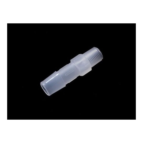 PP R1/8オスネジ付きストレートアダプター 軟質チューブ内径10.0mm(3/8”)用 10個入 IMJR2106 1袋(10個)（直送品）