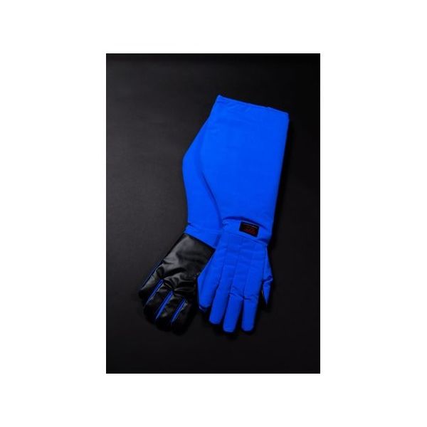 アイシス クライオグローブ(R)グリップ完全防水ブルーショルダータイプ S 全長62cm TS-CGSHSWP 1双 65-6892-56（直送品）