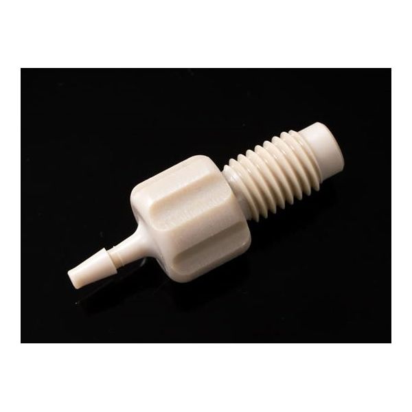 アイシス PEEK 1/4ー28UNFオスネジ付きアダプター 軟質チューブ内径1.5mm(1/16”) OM1064 1個（直送品）