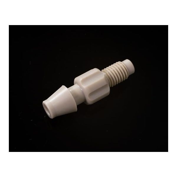アイシス PEEK 1/4ー28UNFオスネジ付きアダプター 軟質チューブ内径6.0mm~7.0mm OM1073 1個（直送品）