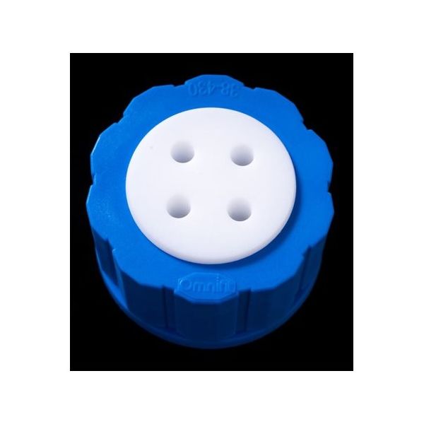 アイシス オムニフィット(R)ルアーポート付きGL38ガロン瓶ボトルキャップ 4ポート フィルター&チェックバルブ無 OMJ4314 1個（直送品）