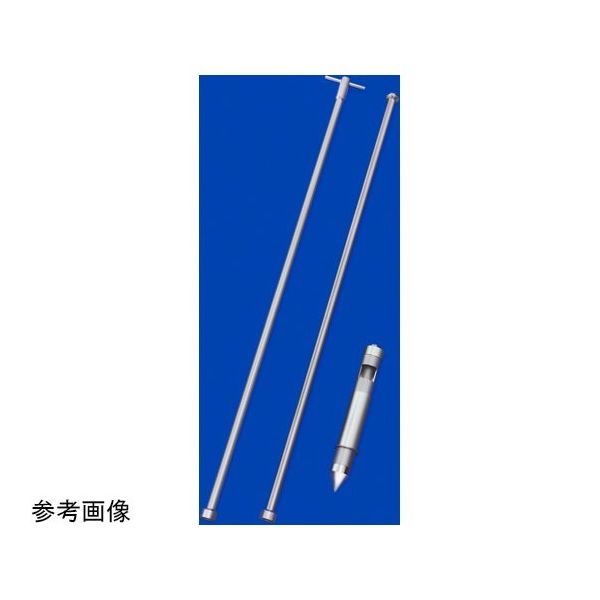 アイシス ステンスリーブパウダーサンプラー 延長棒 152cmL SS-SSSE150 1組 65-6892-43（直送品）