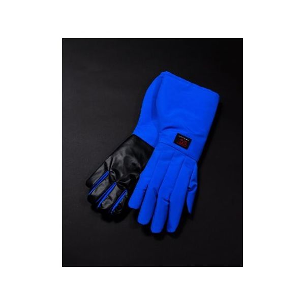 アイシス クライオグローブ(R)グリップ完全防水ブルーエルボータイプ L 全長48cm TS-CGEBLWP 1双 65-6892-46（直送品）