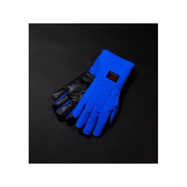 アイシス クライオグローブ(R)グリップ完全防水ブルーミッドアームタイプ S 全長34cm TS-CGMASWP 1双 65-6892-52（直送品）