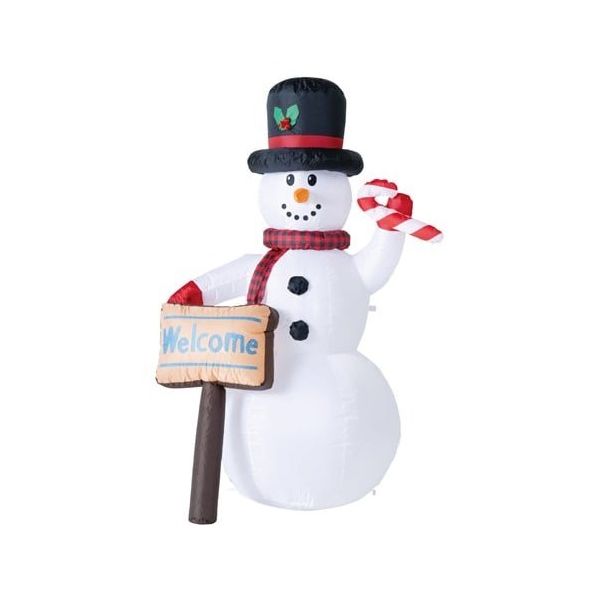 アズワン エアブロードール サインボードスノーマン 150cm 65-8117-86 1セット（直送品）