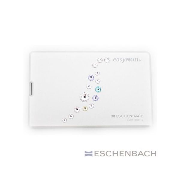 エッシェンバッハ光学ジャパン easy POCKET3x シルバー スワロフスキーMilky Way 65-8303-63 1個（直送品）