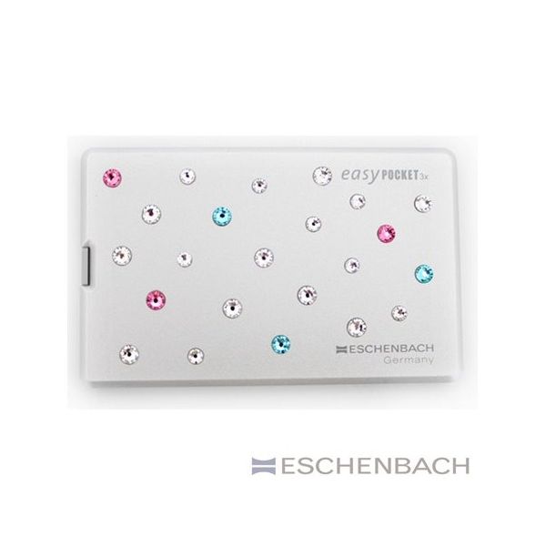 エッシェンバッハ光学ジャパン easy POCKET3x シルバー スワロフスキーAstro Arts 65-8303-64 1個（直送品）
