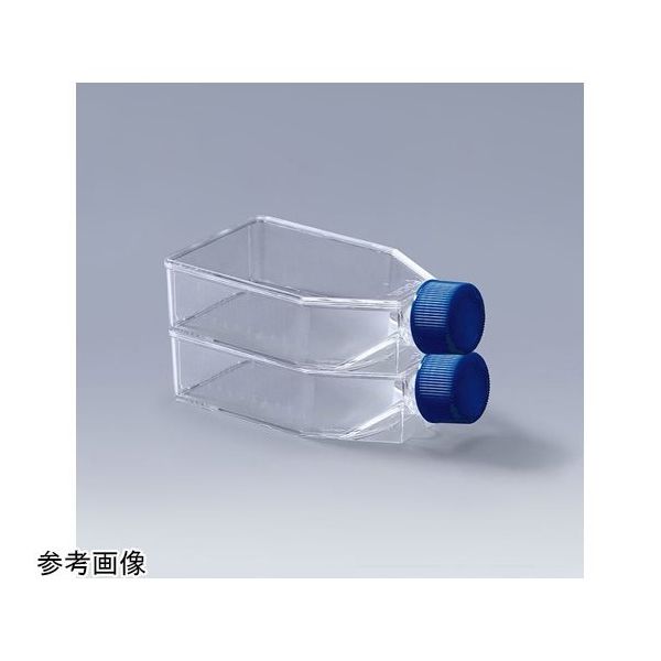 細胞培養フラスコ 75cm2 浮遊培養用 シールキャップ 5個×20パック入(100個/箱) CELCUFG007075S 1箱(100個)（直送品）