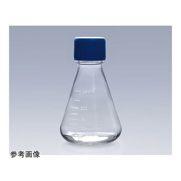 GVS 滅菌三角フラスコ 250mL PC ベントキャップ 1個×12パック入 CELCUFG033250S 1箱(12個)（直送品）