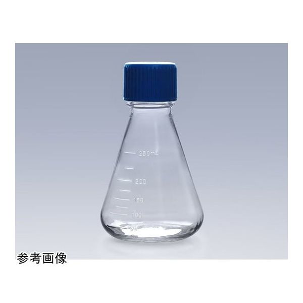 GVS 滅菌三角フラスコ 250mL PC シールキャップ 1個×12パック入 CELCUFG032250S 1箱(12個)（直送品）