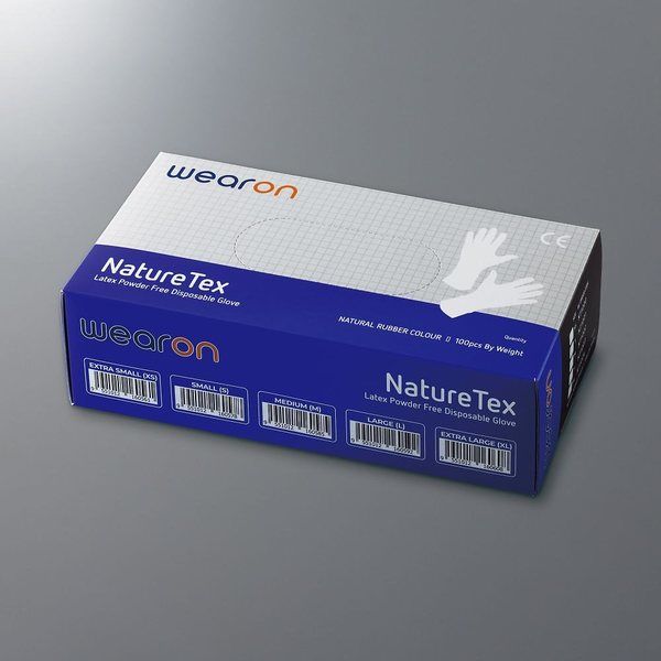 アイ・ジー・オー ウェアオンラテックスグローブ XS 1箱(100枚入) NT1000 1箱(100枚) 65-9619-49（直送品）